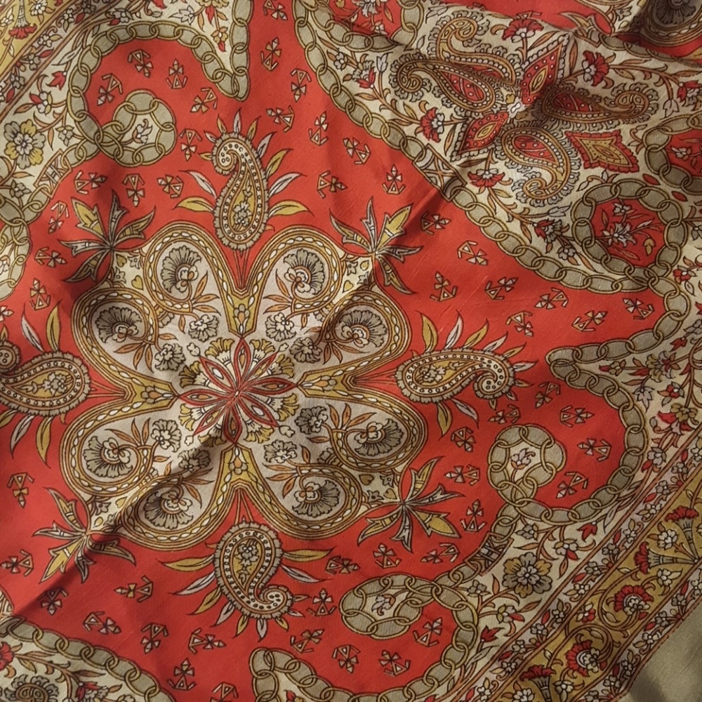 Silk scarf